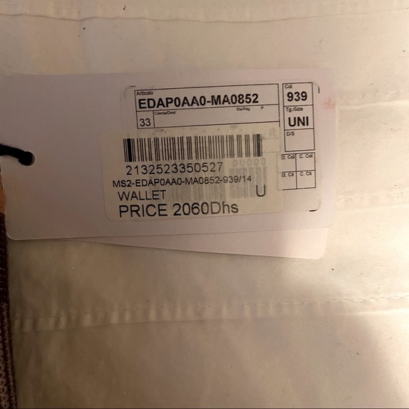 NWT AUTHENTIC Missoni Wallet. Mint. Paid $285 - Picture 3 of 10